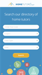 Mobile Screenshot of hometutors.org.uk